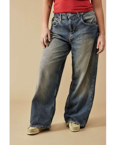 BDG Vintage tint jaya baggy jeans - Grau