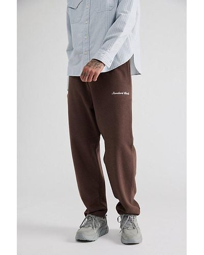 Standard Cloth Reverse Terry Foundation Sweatpant - Brown