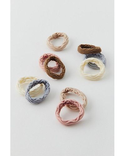 Urban Outfitters Non-Slip Hair Tie Set - Natural