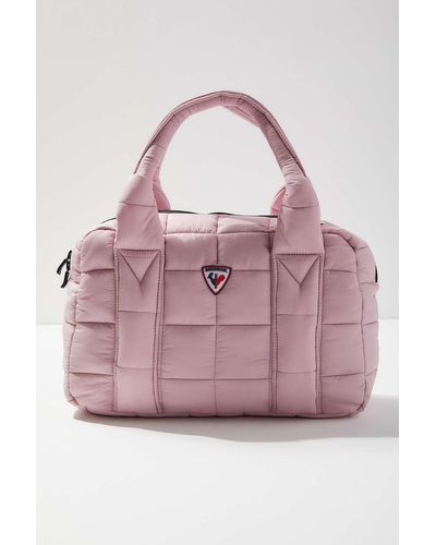Rossignol Uo Exclusive Puffer Tote Bag - Pink