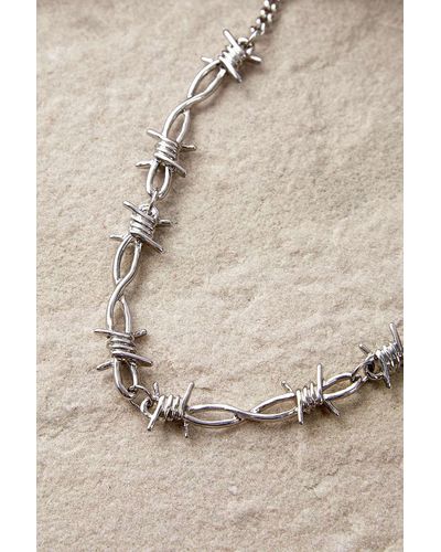 Silence + Noise Silence + Noise Barbed Wire Choker - Natural