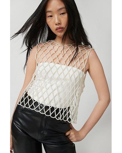 Urban Outfitters Open-Back Top - Black