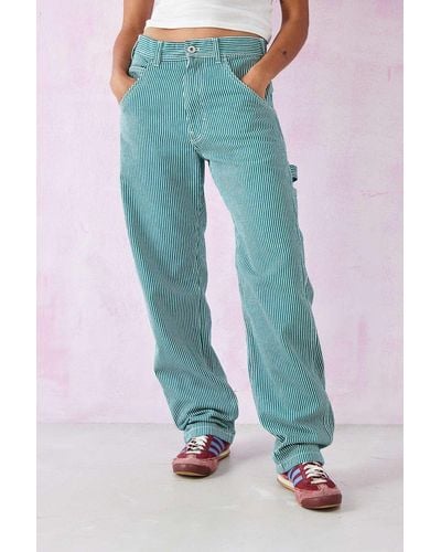 Stan Ray Agave Hickory Og Painter Trousers - Blue