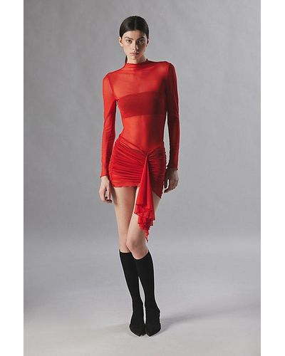 BY.DYLN By. Dyln Francesca Mini Dress - Red
