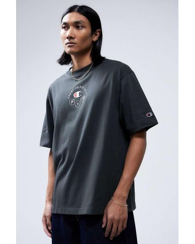 Champion Uo Exclusive Japanese T-shirt - Blue