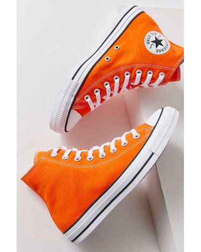 Orange Converse Shoes for Women | Lyst