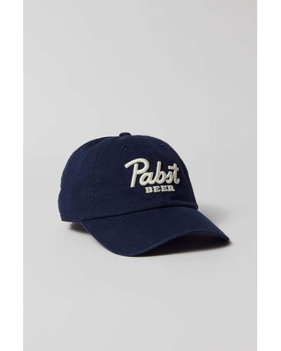 American Needle Pabst Beer Ballpark Hat In Navy,at Urban Outfitters - Blue