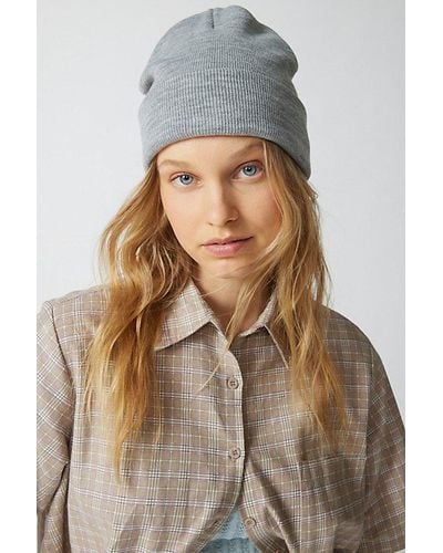 Urban Outfitters Uo Jessie Essential Beanie - Brown