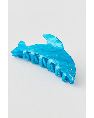 Urban Outfitters Sea Creature Claw Clip - Blue