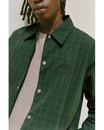 Standard Cloth Ripstop Coach Jacket - Green