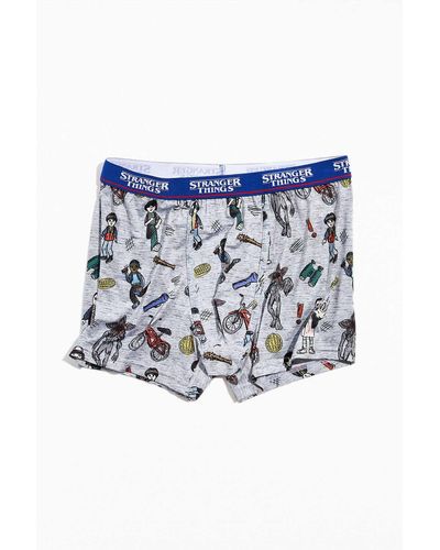 Urban Outfitters Stranger Things Boxer Brief - Blue