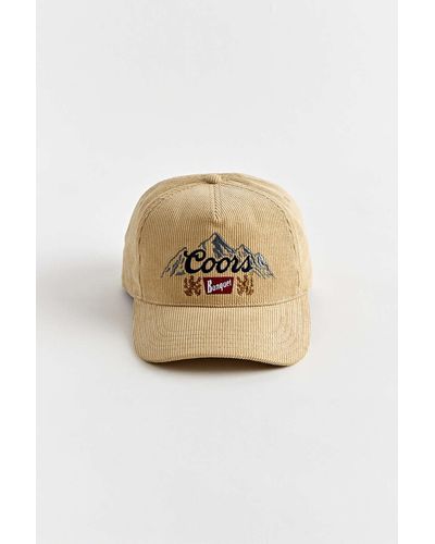 Urban Outfitters Coors Banquet 5-panel Snapback Hat - Natural