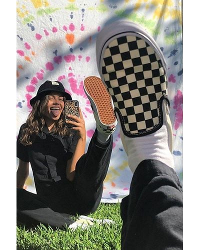 Vans Checkerboard Slip-On Sneaker - Multicolour