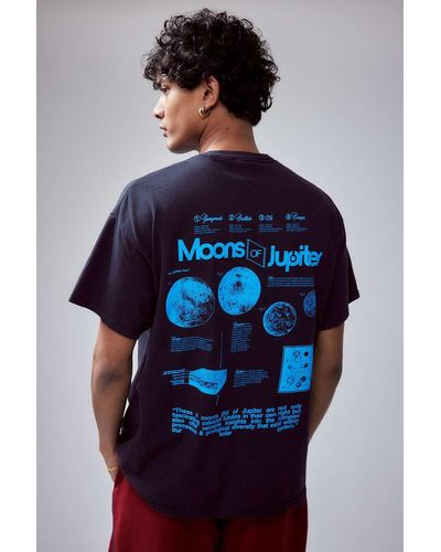 Urban Outfitters Uo Moons & Jupiter T-shirt - Blue