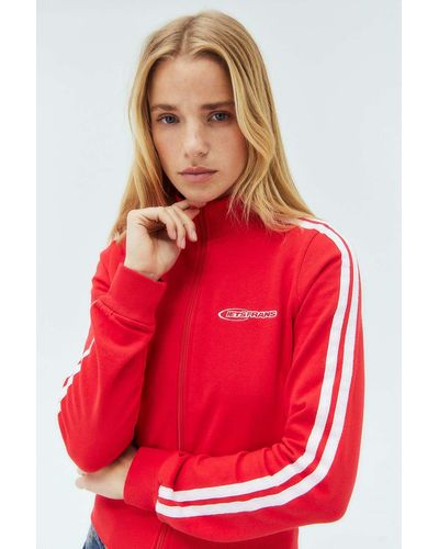 iets frans... Hailey Track Top - Red