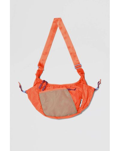 BABOON TO THE MOON Crescent Crossbody Bag In Mandarin Red,at Urban Outfitters - Multicolor