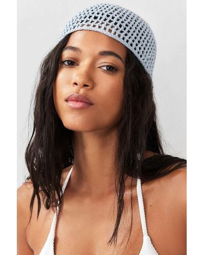 Urban Outfitters Uo Mini Knitted Skull Cap - Black
