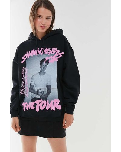 Urban Outfitters Shawn Mendes: The Tour Hoodie Sweatshirt - Black
