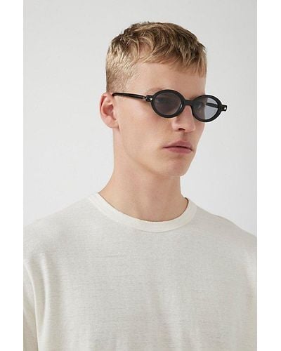 Urban Outfitters Mikey Oval Sunglasses - Black