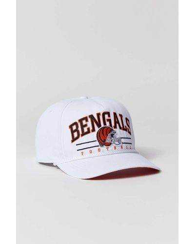 '47 Cincinnati Bengals Snapback Hat In White,at Urban Outfitters