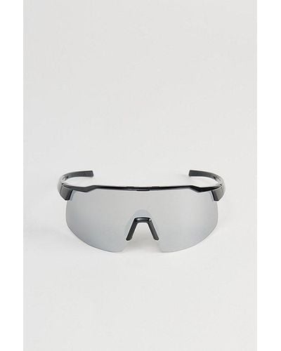 Urban Outfitters Ryker Sport Shield Sunglasses - Black