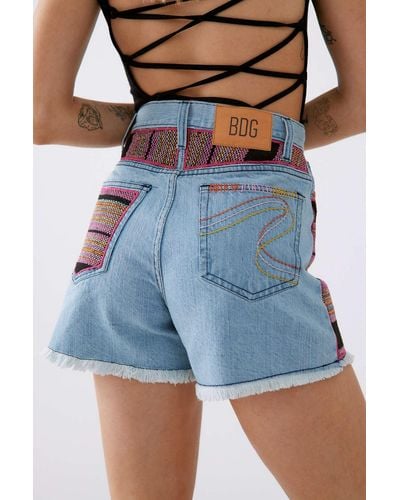 LOW RISE CHEEKY DENIM SHORT 