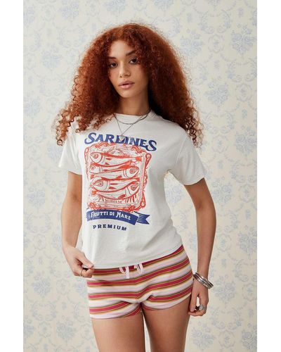 Urban Outfitters Uo Sardines T-shirt - Multicolour