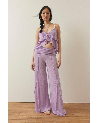 Out From Under Belle Flare Pant - Pink