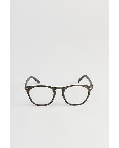 Urban Outfitters Scotty Square Light Glasses - Grey