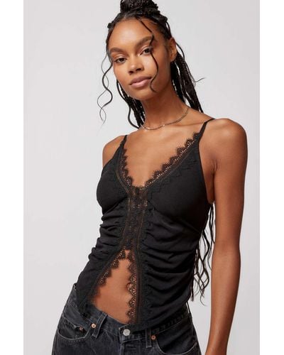 Out From Under Dryad Lace Cami - Black