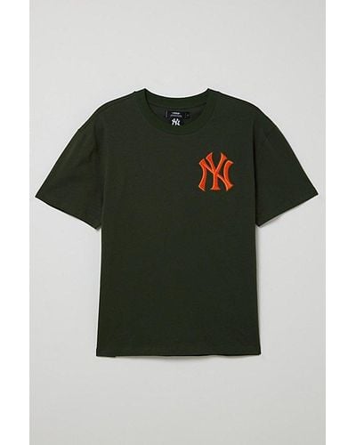 Pro Standard New York Yankees Mlb Essential Logo Tee - Green