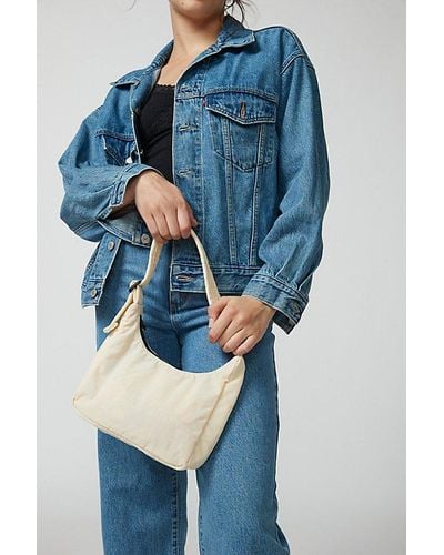 BAGGU Mini Nylon Shoulder Bag - Blue