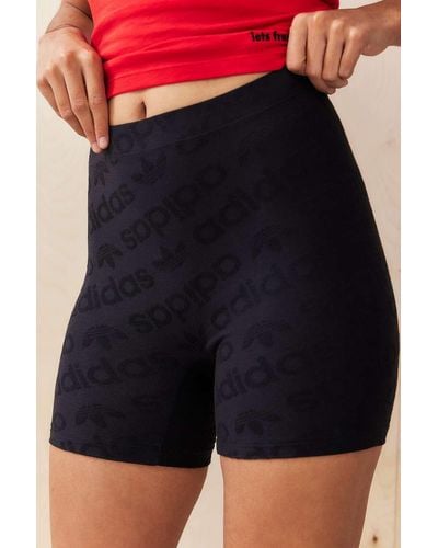 adidas Trefoil Micro Shorts - Black