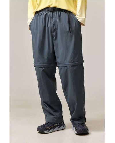 Gramicci Dark Slate Convertible Trail Trousers - Blue