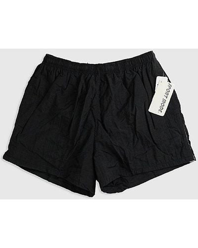 Urban Outfitters Deadstock Sport Mode Nylon Shorts - Black