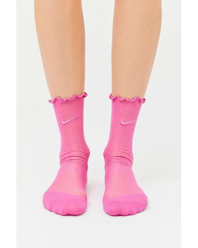 Nike Sheer Training Sock - Pink