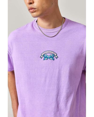 Urban Outfitters Uo Lilac Idgas T-shirt - Purple