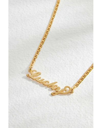 SEOL + GOLD Seol + Gold Lucky Mariner Chain Necklace - White