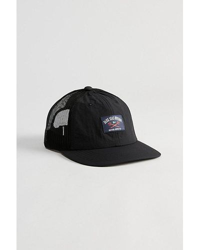 Dark Seas Magellan Nylon Trucker Hat - Black