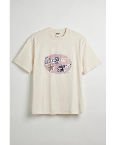 Guess West Tee - Natural