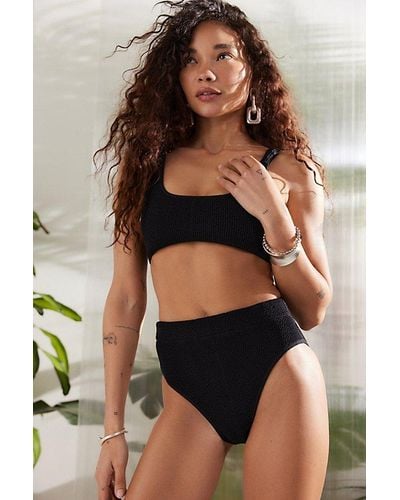 Out From Under ‘80S Baby Seamless High-Waisted Bikini Bottom - Black