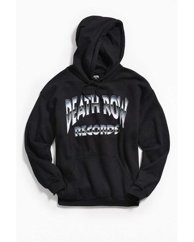 Urban Outfitters Death Row Records Hoodie Sweatshirt - Blue