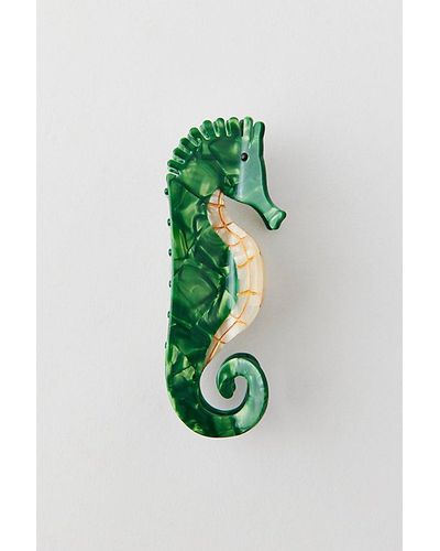 Urban Outfitters Sea Creature Claw Clip - Green