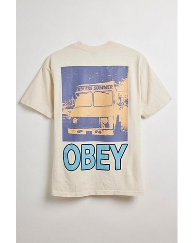 Obey Endless Summer Tee - Blue