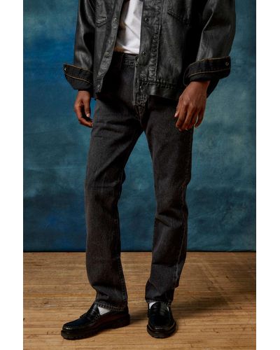 Levi's 501 Original Slim Fit Jean In Washed Black,at Urban Outfitters