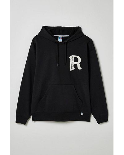 Russell Uo Exclusive Remington Hoodie Sweatshirt - Black