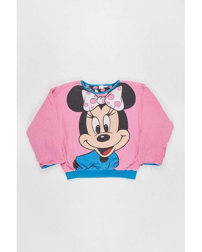 Urban Renewal One-of-a-kind Vintage Vintage Minnie Mouse Sweatshirt - Pink