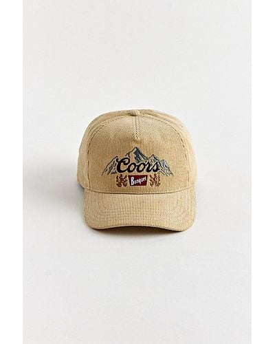 American Needle Coors Banquet 5-Panel Snapback Hat - Natural