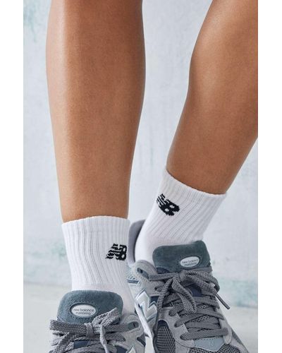 New Balance Everyday Ankle Socks 3-pack - White