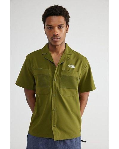 The North Face First Trail Short Sleeve Shirt Top - Green